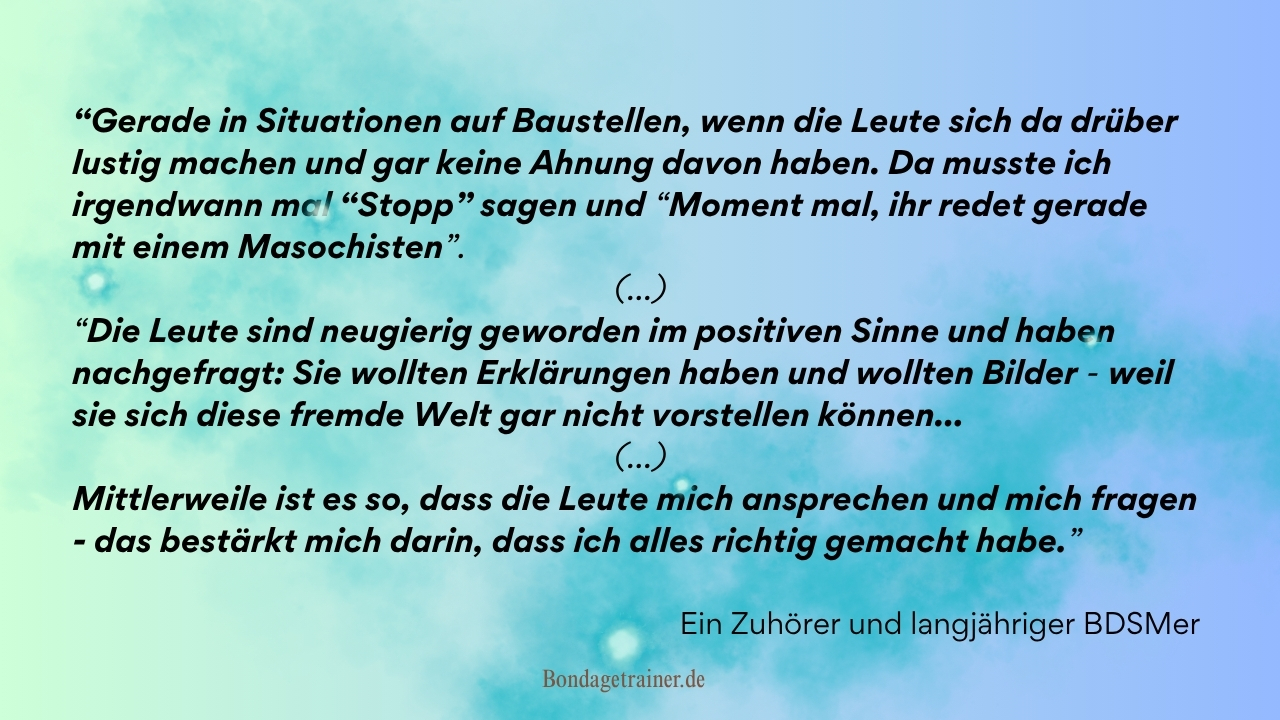 Bondage Wissen, Shibari Tutorial Partner finden, BDSM und Bondage reden, Kommunikation Bondage